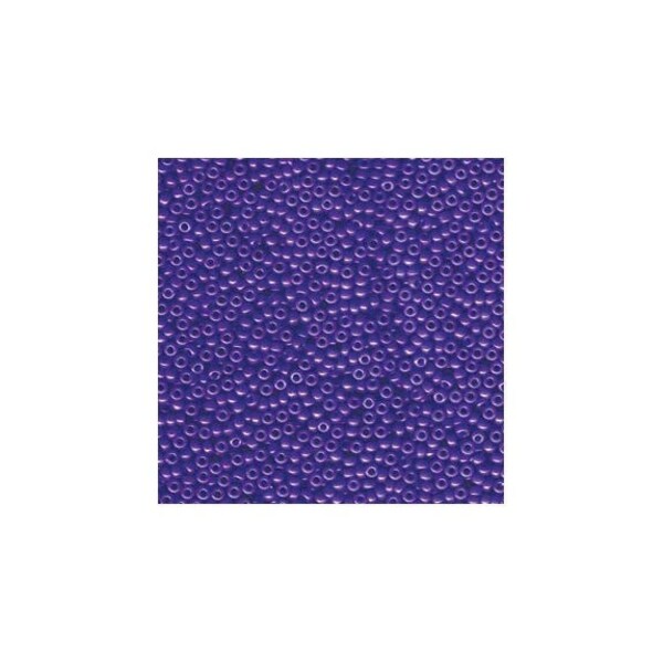 Miyuki Seed Beads 11/0 Opaque Purple 11-1477 24g Glass Seed Beads, Size 11 Seed Beads, Purple Seed Beads, 2mm Beads, Japanese Seed Beads