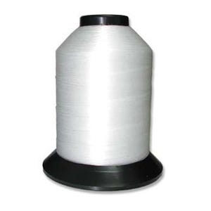 Nymo Beading Thread Cone Size D White 43934 (3oz Cone 1584yd)  White Nymo Cone, Size D Nymo Thread, White Nylon Beading Thread