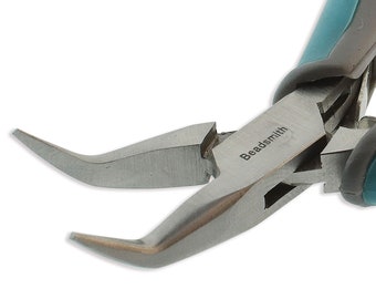 Simply Modern Bent Nose Pliers 55242  Box Joint Pliers, BentNose Pliers, Wire Wrapping Pliers, Jewelers Pliers, Beadsmith Pliers