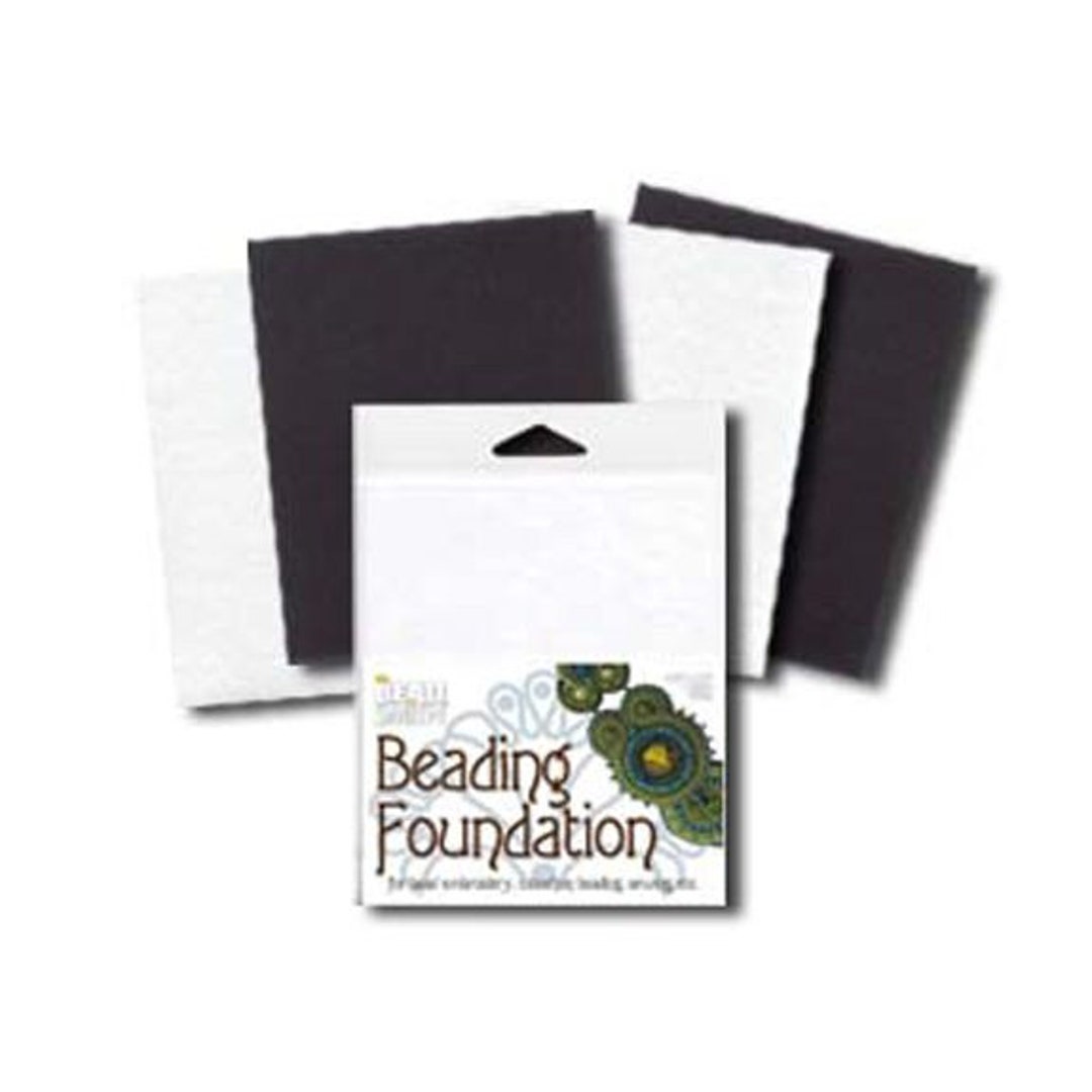Black White Beadsmith Beading Foundation Mix, 43733 4 XL Sheets 8