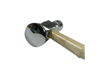 Chasing Hammer Slightly Domed Face 55206 , Jewelry Hammer, Jewelry Tools, Metalsmith Hammer, Silversmith Hammer, Ball Pein Hammer