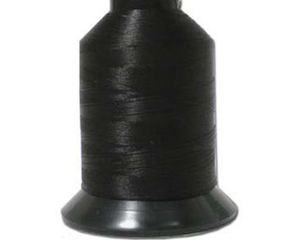 Nymo Beading Thread Cone Size B Black 43953 (3oz Cone, 2505yd)  Black Nymo Cone, Size B Nymo Thread, Black Nylon Beading Thread