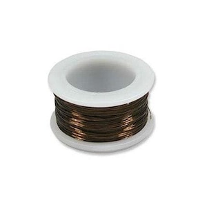 Vintage Bronze Color Wire Beadsmith 28 gauge 40yd Spool 41658 , Beadsmith Wire, Round Jewelry Wire, Vintage Bronze Craft Wire, 28 Gauge Wire