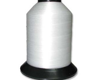 Nymo Beading Thread Cone Size B White 43955 (3oz Cone, 2505yd)  White Nymo Cone, Size B Nymo Thread, White Nylon Beading Thread