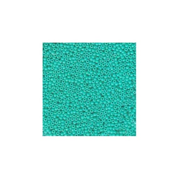 8-412, Miyuki 22g Opaque Turquoise Green 8-412, Miyuki 22g Opaque Turquoise Green