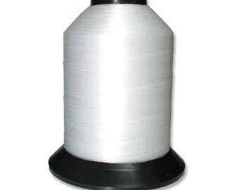 Nymo Beading Thread Cone Size 00 White 43937 (3oz Cone 4852yd)  White Nymo Cone, Size 00 Nymo Thread, White Nylon Beading Thread