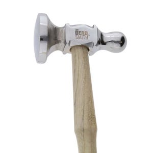 Chasing Hammer Slightly Domed Face 6oz  55222 Jewelry Hammer, Jewelry Tools, Metalsmith Hammer, Silversmith Hammer, 6oz Chasing Hammer