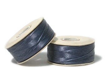 Nymo Beading Thread Size D Royal Blue 43929 (2 bobbins) Blue Nymo Thread, Size D Nymo Thread, Nylon Beading Thread, Waxed Thread