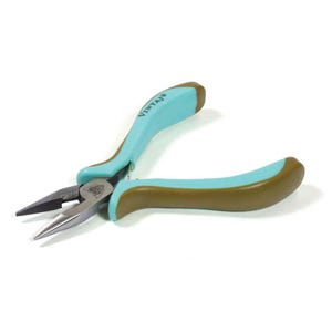 Vintaj Chain Nose Pliers with Cutter 55130 Ergo Handle Chainnose Pliers, Vintaj Pliers Wire Cutter Pliers, Chain Nose Pliers, Jewelers Plier