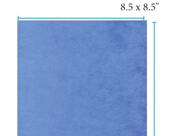 Ultrasuede Beading Foundation or Backing 45090, Jazz Blue, 8.5 Inches, Ultra Suede Cabochon Backing, Bead Backing, Microfiber Fabric