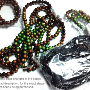 Mood Mirage Beads Color Changing Beads 43805 (50), 6mm Spacer Beads, 6mm Round Beads, Small Mood Bead, Jewelry Supplies, Bracelet Bead image 4