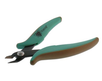 Vintaj Flush Cutter Pliers Ergo Handles 55137, Vintaj Wire Cutters, Vintaj Flush Wire Cutters, Jewelers Pliers, VIntaj Natural Brass Co