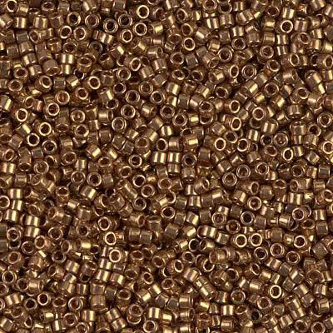 Miyuki Delica 11/0 Japanese Glass Seed Beads - Light Blue Opaque (Approx. 5.2g Per Tube) - View #8
