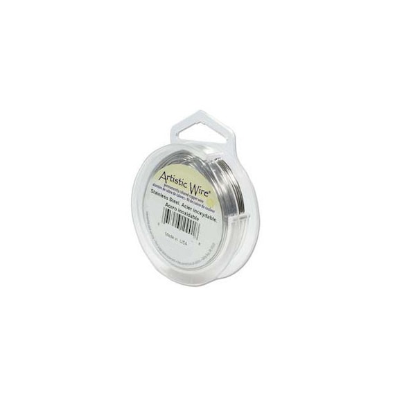 19.7 Foot Coil 20 Gauge Beadalon 316L Stainless Steel Wire