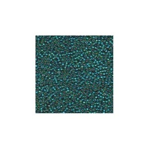 Miyuki Seed Beads 11/0 Silver-Lined Emerald AB 11-1017 24g Size 11 Green Seed Beads, Silver Lined Green Seed Beads, Rocaille, Japanese Seed