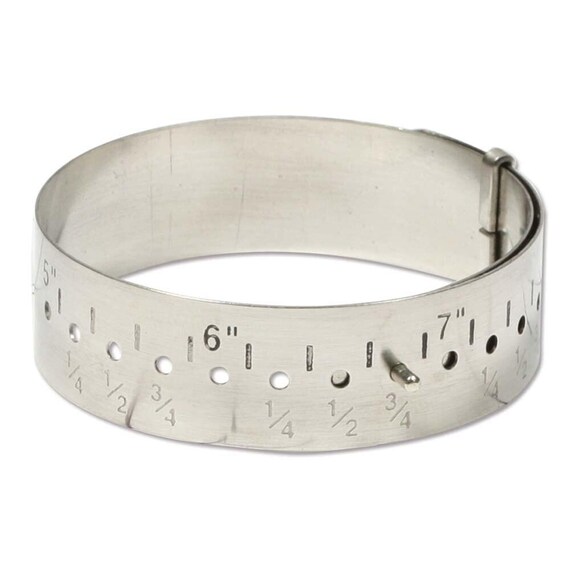 Wrist Gauge for Bracelet Making 55173 , Beading Tool, Jewelry Making Tool, Bracelet Ruler, Jewelers Suppliers, Bracelet Gauge
