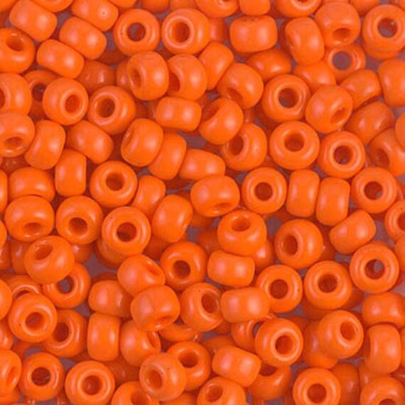 6-406, Miyuki 20g Opaque Orange 6-406, Miyuki 20g Opaque Orange