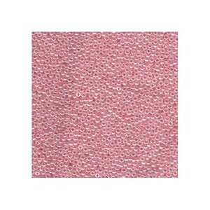 Miyuki Seed Beads 11/0 Ceylon Rose Pink 11-535 24g, Round Seed Beads, Glass Seed Beads, Size 11 Seed Beads, Japanese Seed Beads