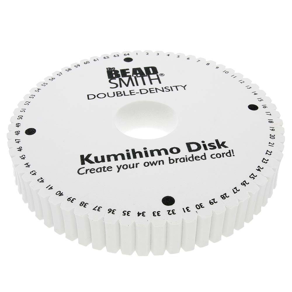 Kumihimo disk for making braided cords D 15 cm thickness 1 cm