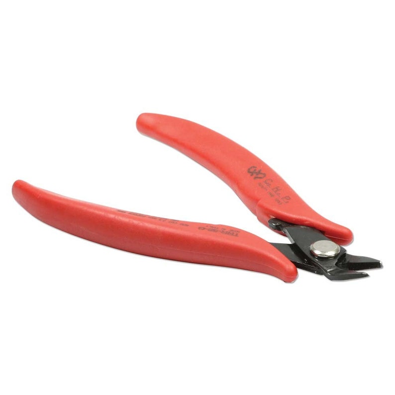 CHP Milano Heavy Duty Wire Cutters, Cuts 14 gauge Wire, 55190, Jewelers Wire Cutters, Jewelry Pliers, Flush Edge Wire Cutters image 1