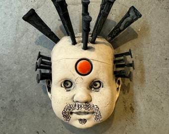 Baby Head, Hellraiser, wall mounted, mask