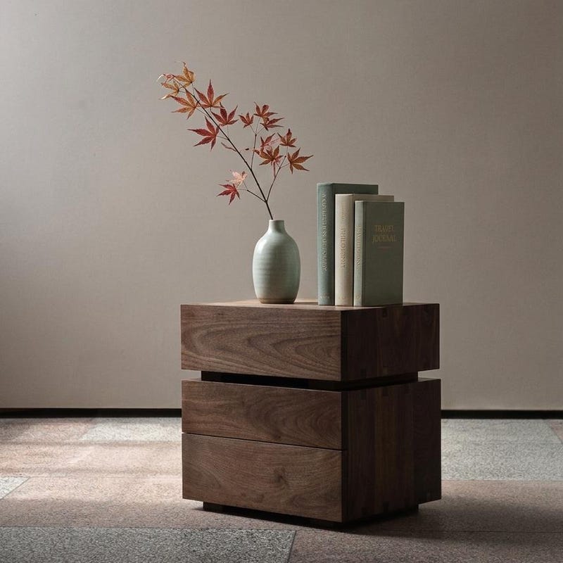Night Stand Japandi - Etsy