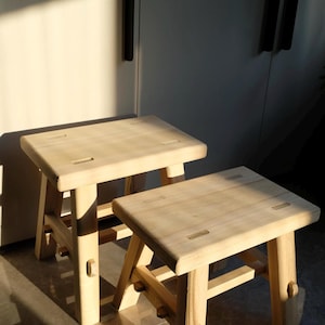 Handcrafted Camphor Wood Stool: Rustic Farmhouse Step Stool - Etsy