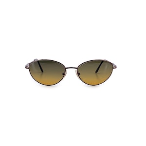 Authentic Fendi Vintage Brown Metal Sunglasses VL 7193 55/18 135mm