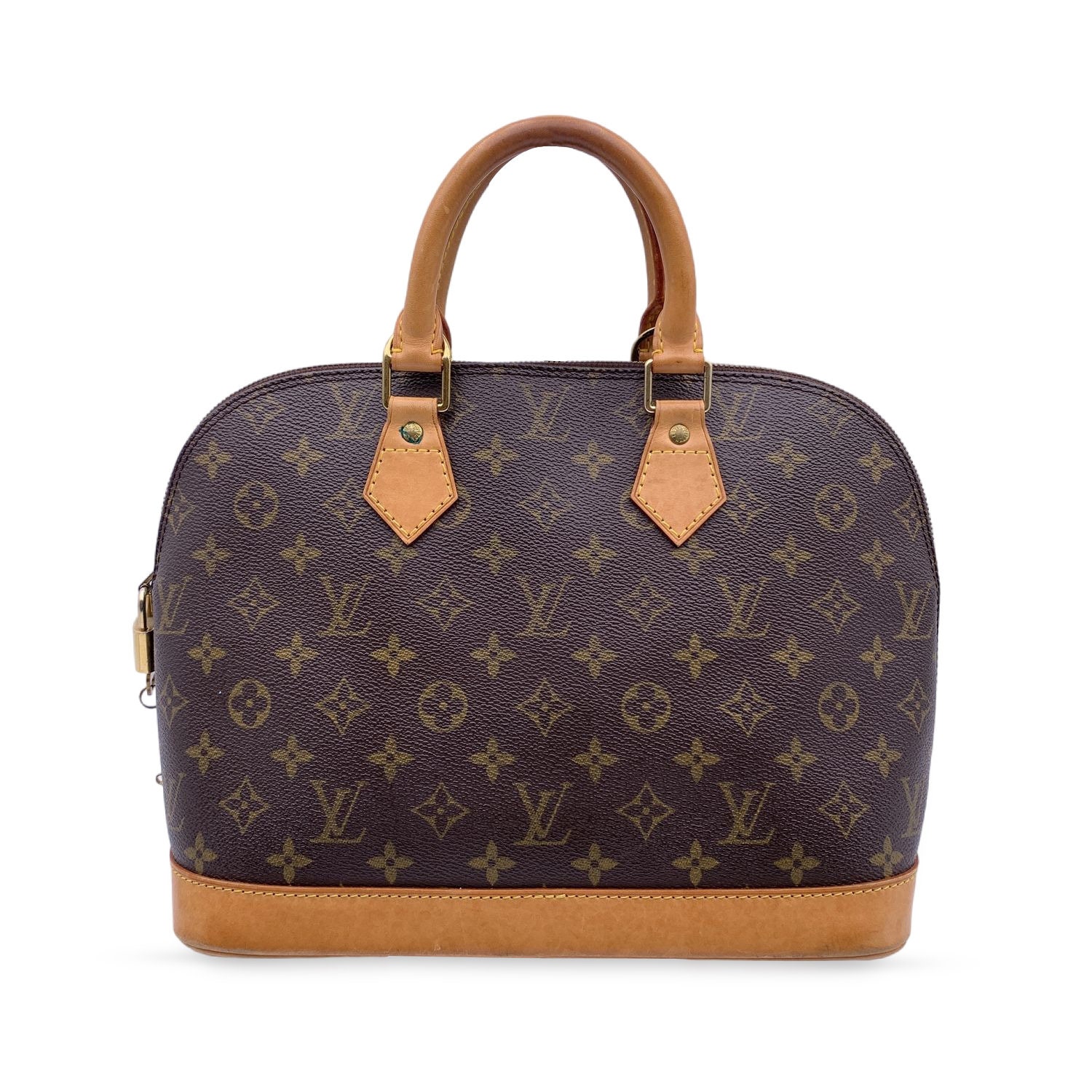 Blue - M95049 – dct - borsa louis vuitton alma in pelle monogram con stampa  bianca verniciato - Shoulder - Monogram - Denim - Vuitton - Louis - Baggy -  ep_vintage luxury Store - PM - Bag