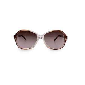 Authentic Yves Saint Laurent Vintage Brown Sunglasses PLUTON 52/14 140mm