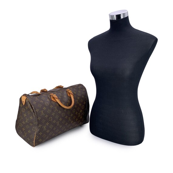 Authentic Louis Vuitton Vintage Canvas Monogram Speedy 40