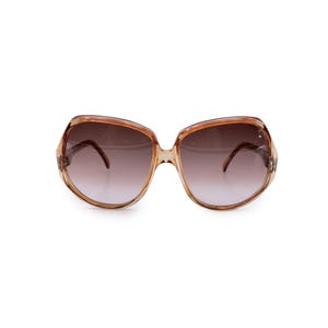 Authentic Yves Saint Laurent Vintage Beige Sunglasses DELIAS 52/18 140 mm
