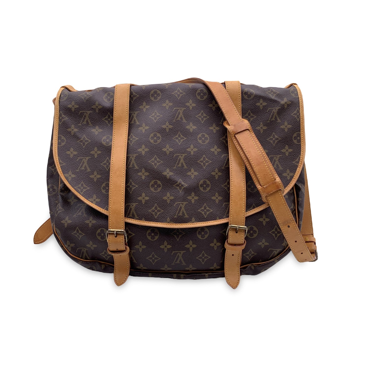 Authentic Louis Vuitton Vintage Canvas Saumur 40 Messenger -  India