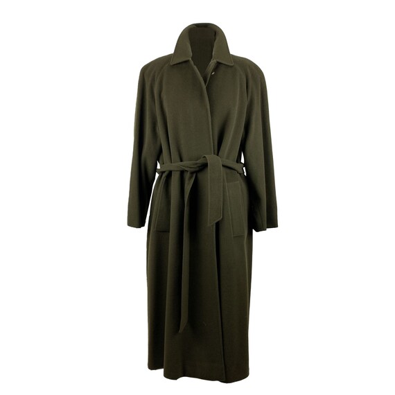 Authentic Aquascutum Vintage Green Wool and Cashme