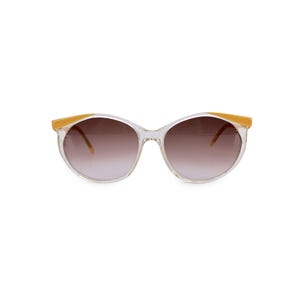 Authentic Yves Saint Laurent Vintage Yellow Sunglasses DANAOS 58/16 140mm