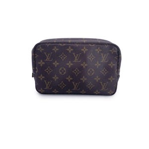 Bolsa de cosméticos Louis Vuitton Vintage Monogram Trousse 23 autêntica