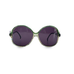 Authentic Yves Saint Laurent Vintage Green Sunglasses DIETILLA 50/18 130mm
