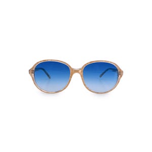 Authentic Yves Saint Laurent Vintage Beige Sunglasses CALCHAS 54/16 140mm