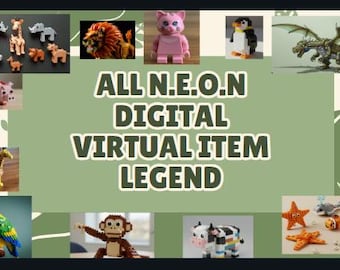 My Digital Virtual item Neon Legend Random pots