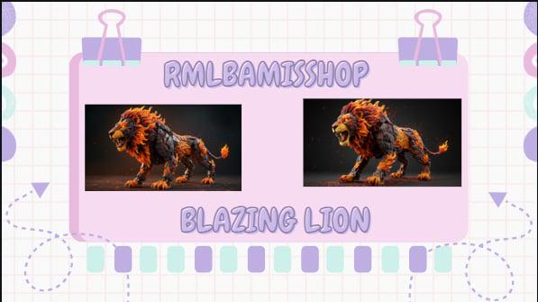 thumbnail image 2 of Adopt Me! NFR Blazing Lion – Fast Delivery Roblox Pet (Blazing Lion) 2 of 3