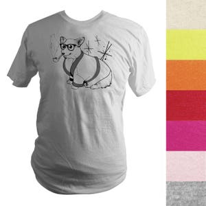 Welsh Corgi T-Shirt Bob Corgman Made to Order For Men or Women image 1