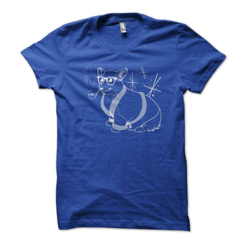 Welsh Corgi T-Shirt Bob Corgman Made to Order For Men or Women image 4
