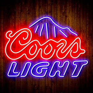 Vintage Coors Neon Light - Etsy