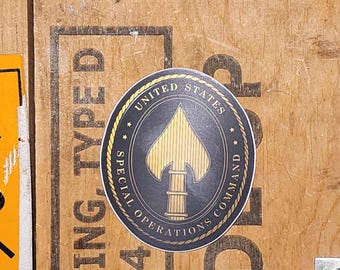SOCOM Vinyl Sticker - 3 inch Circle