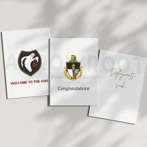 Carta da lettere militare personalizzata, forze speciali, carta SOF