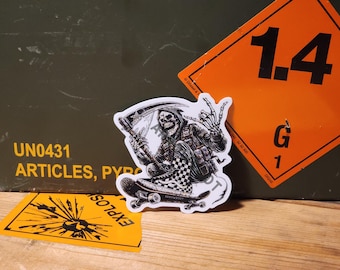 Grim Reaper Sticker