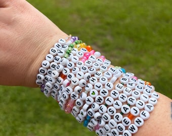 Handmade Noah Kahan Tour Beaded Bracelets, The Great Divide Tour Assortment (15 pc)