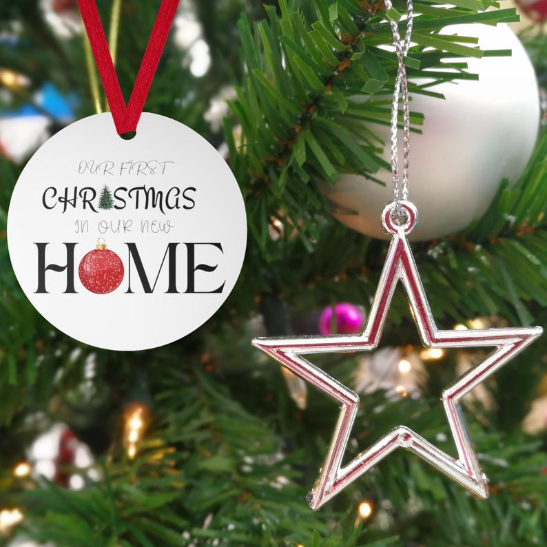 Christmas Ornament for the First Christmas of Married, Nice Ornament