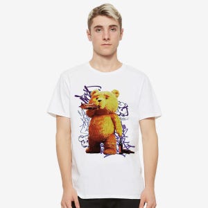 Ted Bear Graphic T-Shirt, Men&#39;s and Women&#39;s Sizes (BRS-851113)