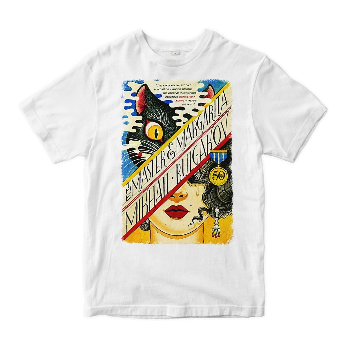 The Master and Margarita Mikhail Bulgakov T-shirt, Men's and